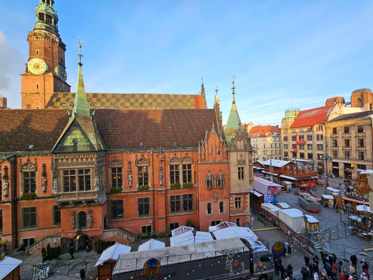 Rynek Market Square Wroclove Tectum Apartments Z Widokiem Na Rynek Wrocław Eksteriør billede