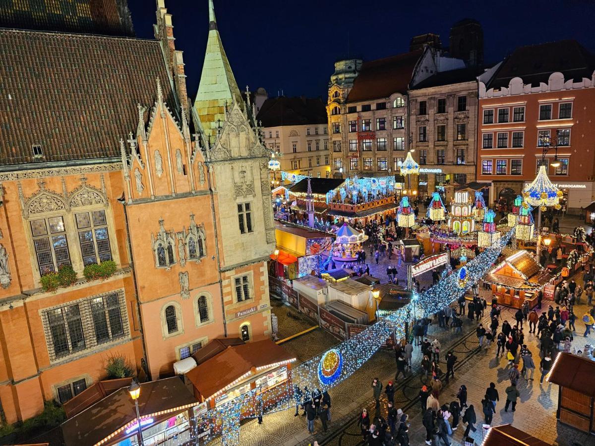 Rynek Market Square Wroclove Tectum Apartments Z Widokiem Na Rynek Wrocław Eksteriør billede